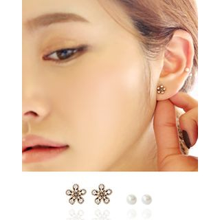 Miss21 Korea Set of 2: Earrings