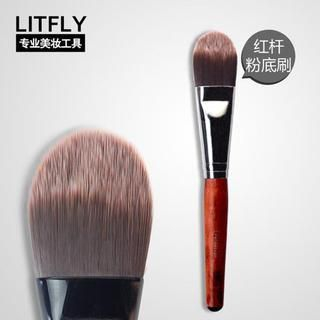 Litfly Foundation Brush (Red) 1 pc
