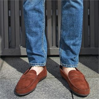 MITOSHOP Faux-Suede Loafers