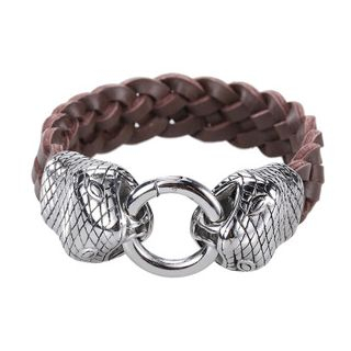 Carobell Leather Snake Bracelet