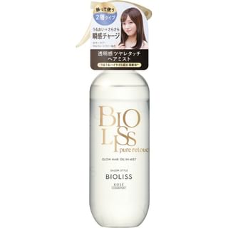Kose - Bioliss Pure Retouch Glow Hair Oil In Mist 250ml