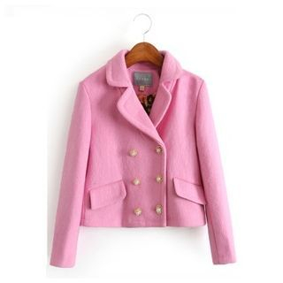 Ainvyi Double-breasted Woolen Jacket