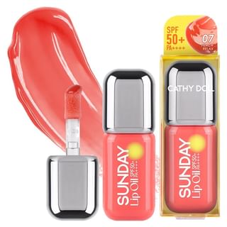 Cathy Doll - Sunday Lip Oil Spf 50+ Pa++++ 07 Peach Relax
