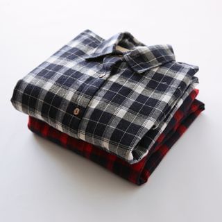 Bonbon Plaid Shirt