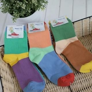 Kleggings Color Block Socks