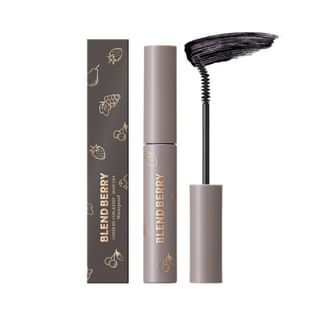 Kose - Blend Berry Cheer Me Curl & Keep Mascara Waterproof 001 Energy Black