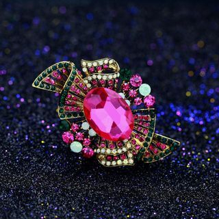 LoveGem Gemstone Brooch