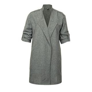 Flore Tab-Sleeve Trench Coat