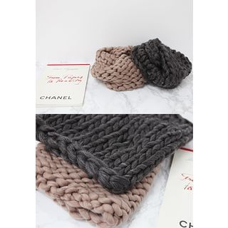 STYLEBYYAM Chunky-Knit Neck Warmer