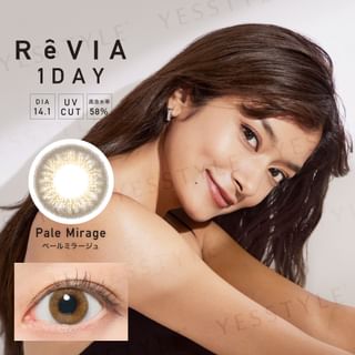 Candy Magic - ReVIA 1 Day Color Lens Pale Mirage 10 pcs P-2.00 (10 pcs)