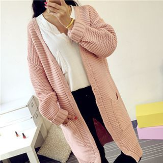 FR Cable Knit Cardigan