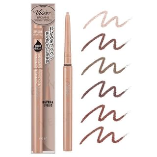 Kose - Visee Riche Browns Creamy Pencil Eyeliner Sp001