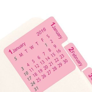 Full House 2016 Calendar Sticker