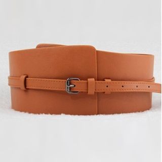 Carolle 8 Faux Leather Belt