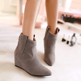 Pangmama Wedge Ankle Boots