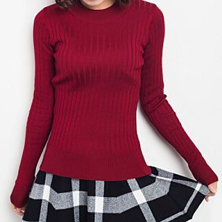 Honey House Ribbed Knit Top