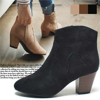 Reneve Faux-Suede Ankle Boots