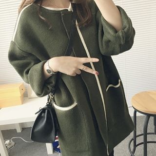 FR Piped Cardigan