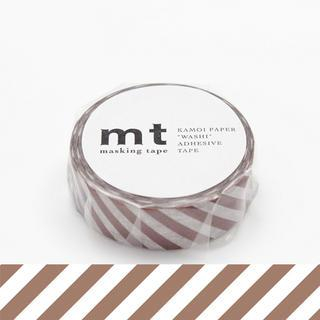 mt mt Masking Tape : mt 1P Stripe caf  au lait