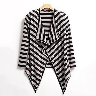 Persephone Open Front Striped Jacket