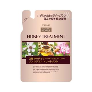 Kumano Cosme - Deve Natural Honey Honey Treatment 350Ml Refill