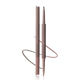 Judydoll - Dual-Color Gel Eyeliner Pencil - 3 Colors #03 Sakura Grey Brown