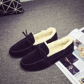 SouthBay Shoes Bow Moccasins