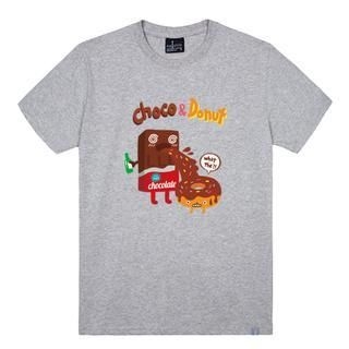 the shirts Chocolate & Donut Print T-Shirt