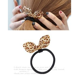 Miss21 Korea Leopard-Bow Hair Tie