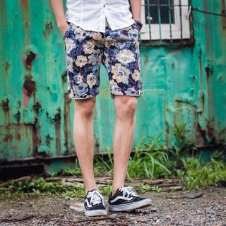 Bay Go Mall Flower Print Shorts