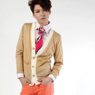 Button-Front Cardigan