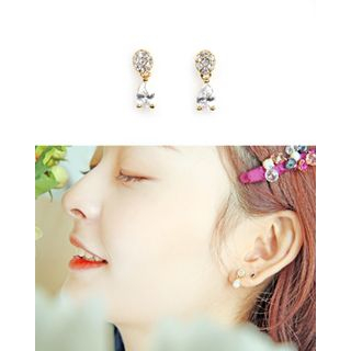 Miss21 Korea Water Drop Dangle Earrings