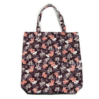 Japanese Pattern Tote Bag Navy-One Size