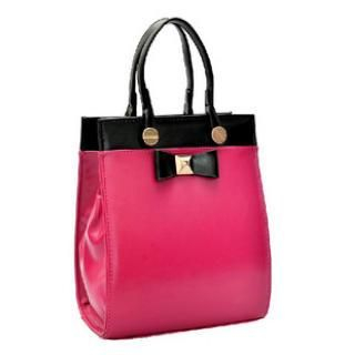 LineShow Bow-Accent Tote