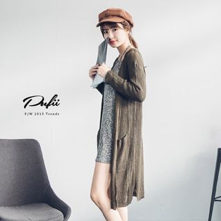 PUFII Long Cardigan