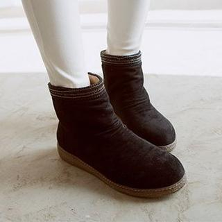 Pangmama Embroidered Ankle Boots