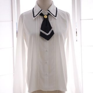 Reine Detachable Tie Chiffon Shirt