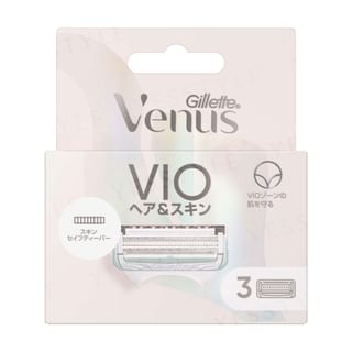 Gillette Japan - Venus VIO Hair & Skin Razor Body Blade 3 pcs Refill