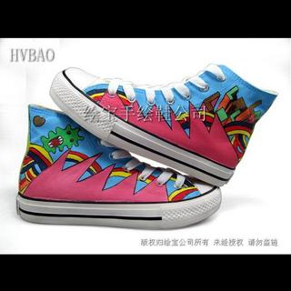 HVBAO High-Top Canvas Sneakers