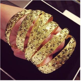 Nanazi Jewelry Faux-gold Wedding Bracelets