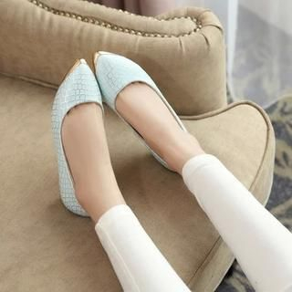 Pastel Pairs Pointy Flats