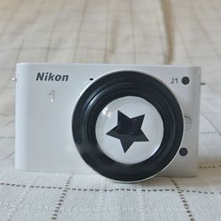 Photo Fun Star Print Camera Lens Cap