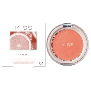 ISEHAN - kiss Crealdi Blush Cheek 04 Sunny Orange