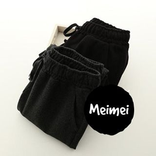 Meimei Drawstring Waist Harem Pants