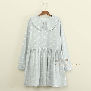 Mushi Long-Sleeve Star Dress