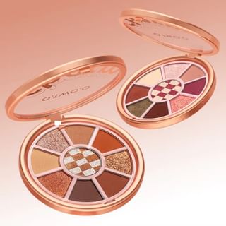 O.TWO.O - Love Mark Eyeshadow Palette - 2 Colors #01 Sunset Dunes - 10g