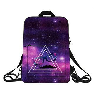 Liliya Print Laptop Backpack