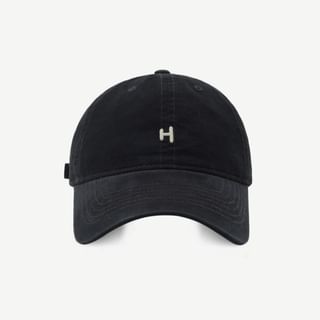 Lettering Embroidered Baseball Cap