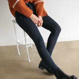 Envy Look Two-Button Skinny Jeans