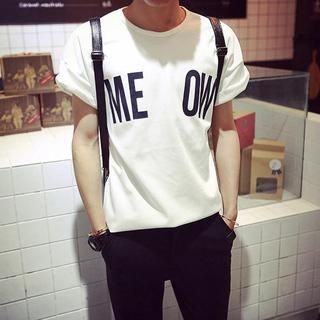 Mr. Cai Short-Sleeved Print T-Shirt